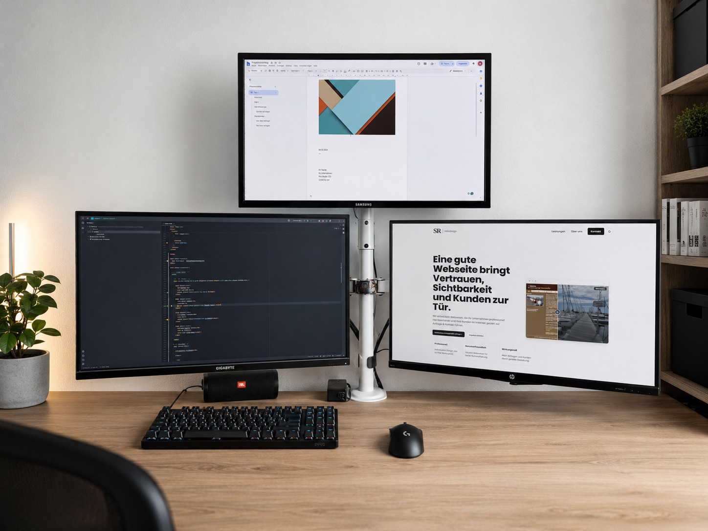 Arbeitsprozess SR Webdesign
